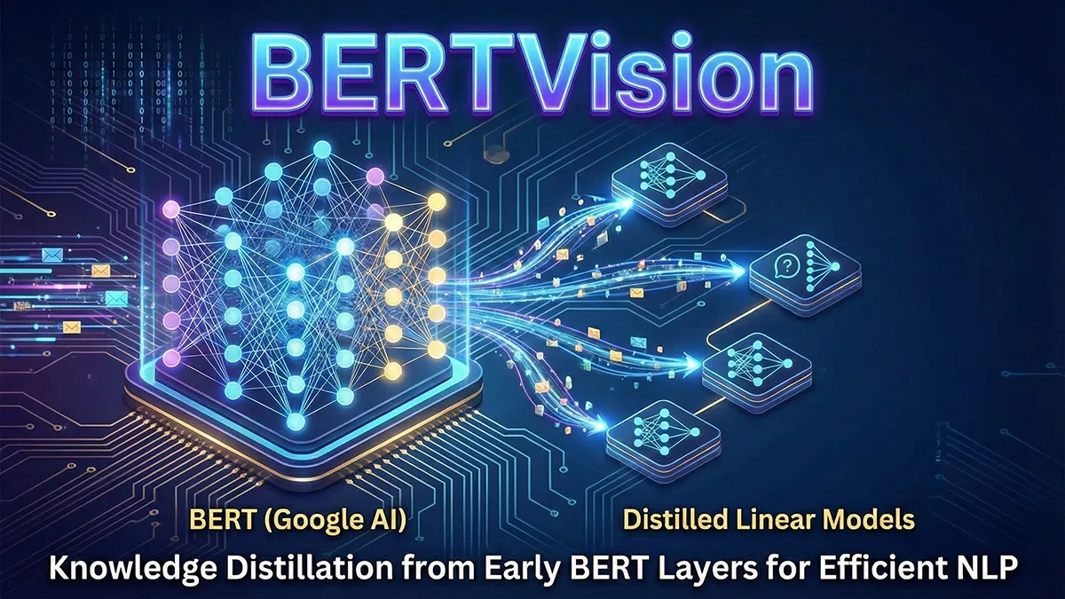 Screenshot of BERTVision project