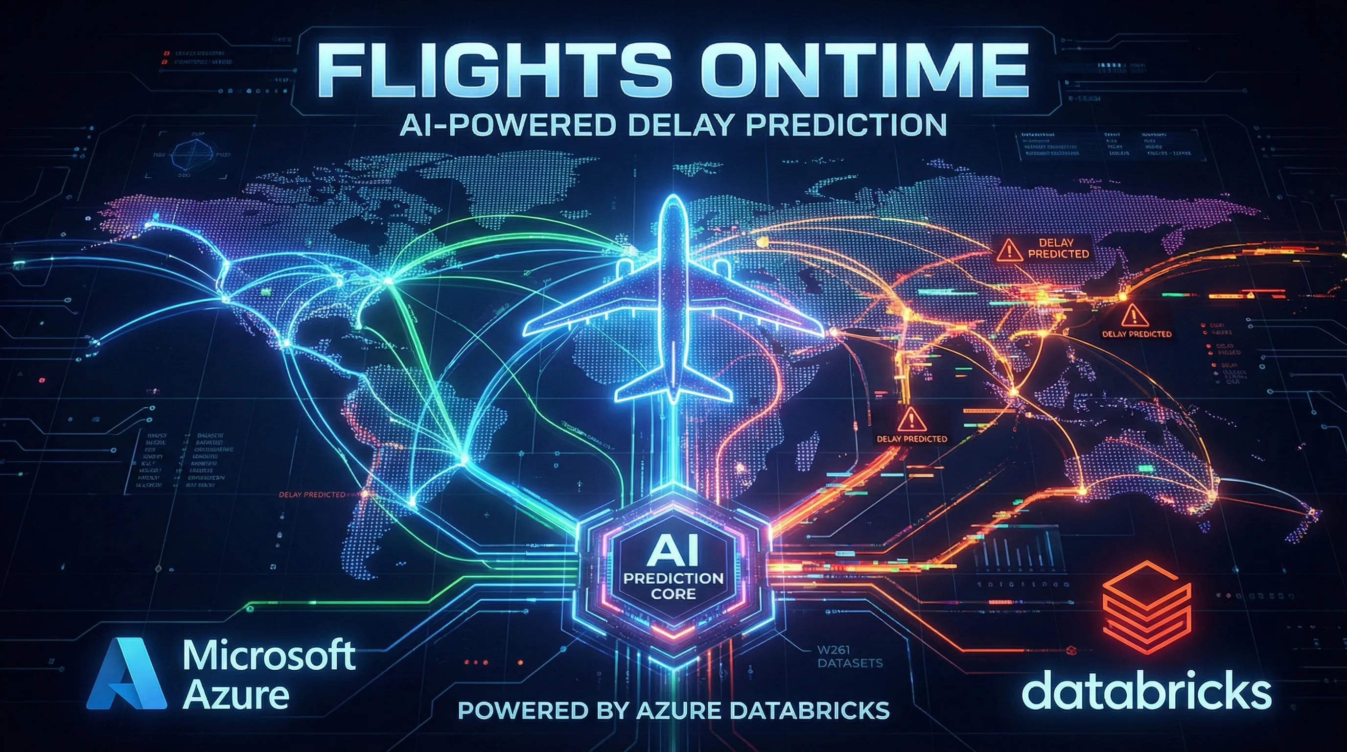Screenshot of Flight Delay & Ontime Prediction project